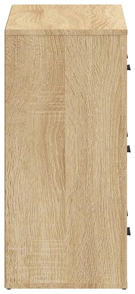 vidaXL Ντουλάπι 2 τεμ. Sonoma Δρυς από Επεξεργασμένο Ξύλο