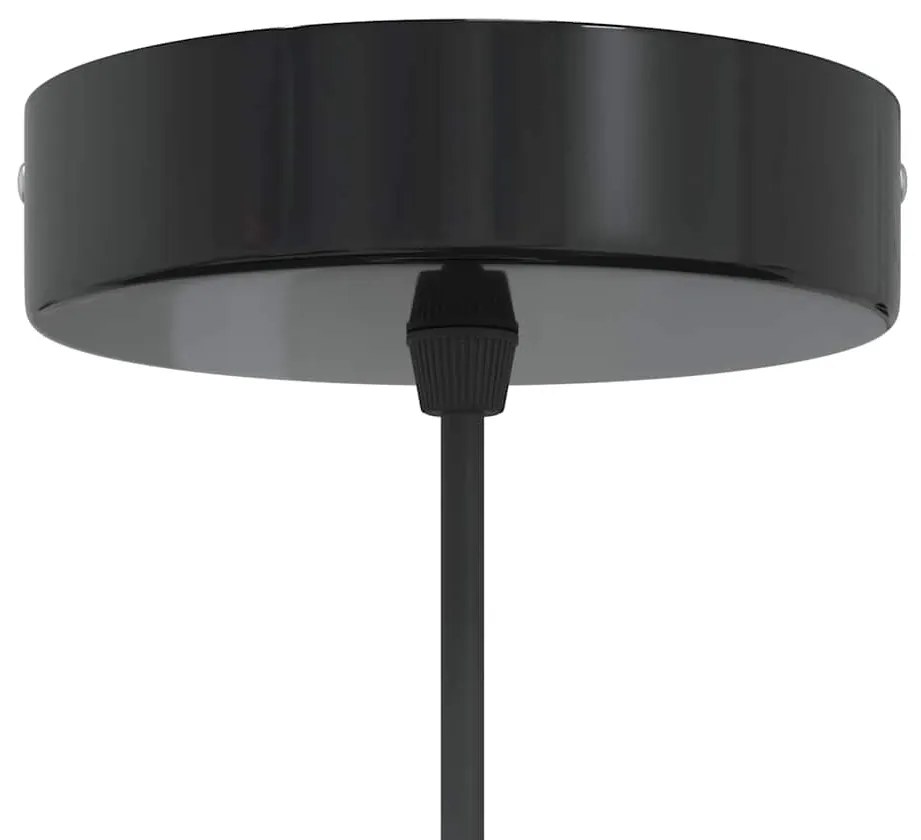 vidaXL Κρεμαστό φωτιστικό ρυθμιζόμενου ύψους E27 Ø 31 cm Μεταλλικό