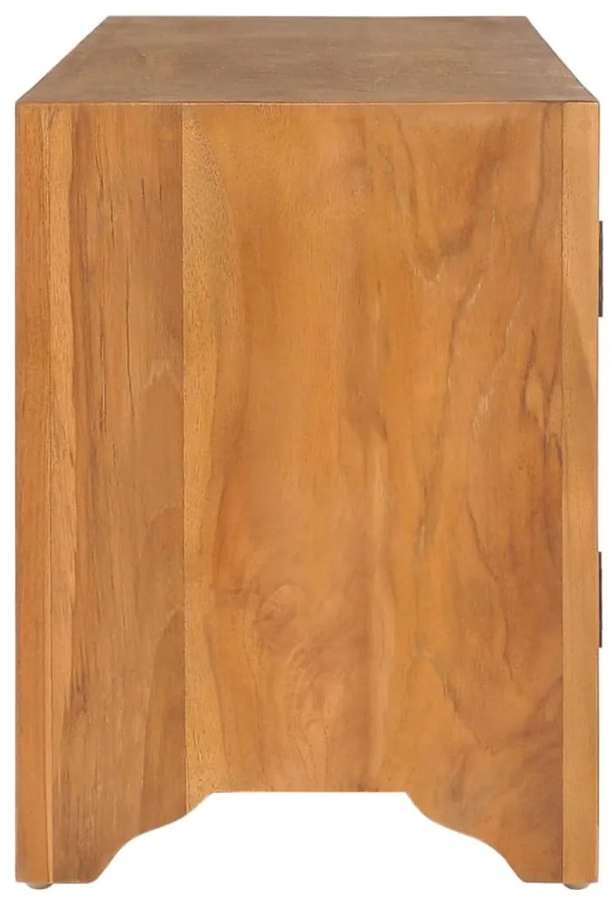 vidaXL Έπιπλο Τηλεόρασης 120 x 30 x 40 εκ. από Μασίφ Ξύλο Teak