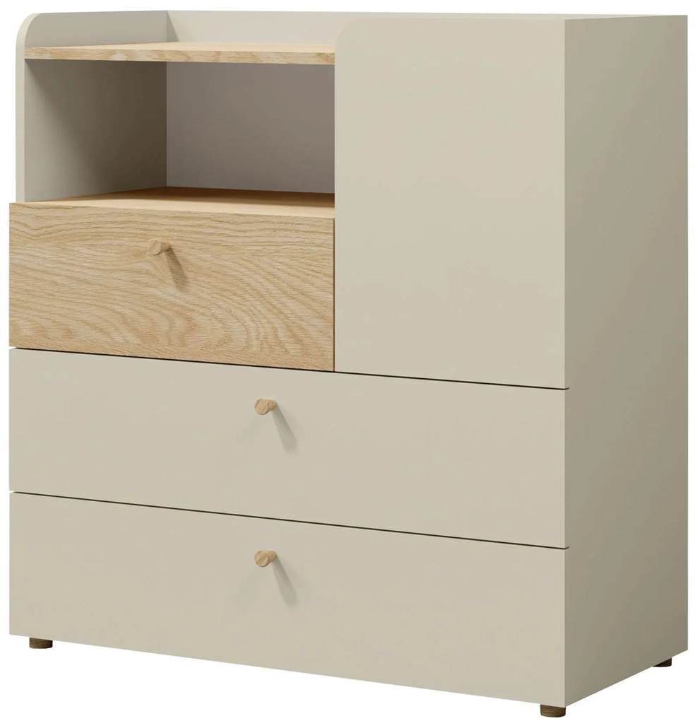 Συρταριέρα Yuki 1D 3S short-Mpez