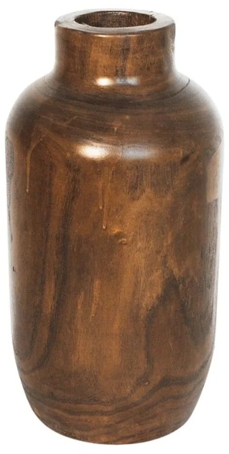 Βάζο Mango 00.07.75551 Φ18x37cm Brown Wood