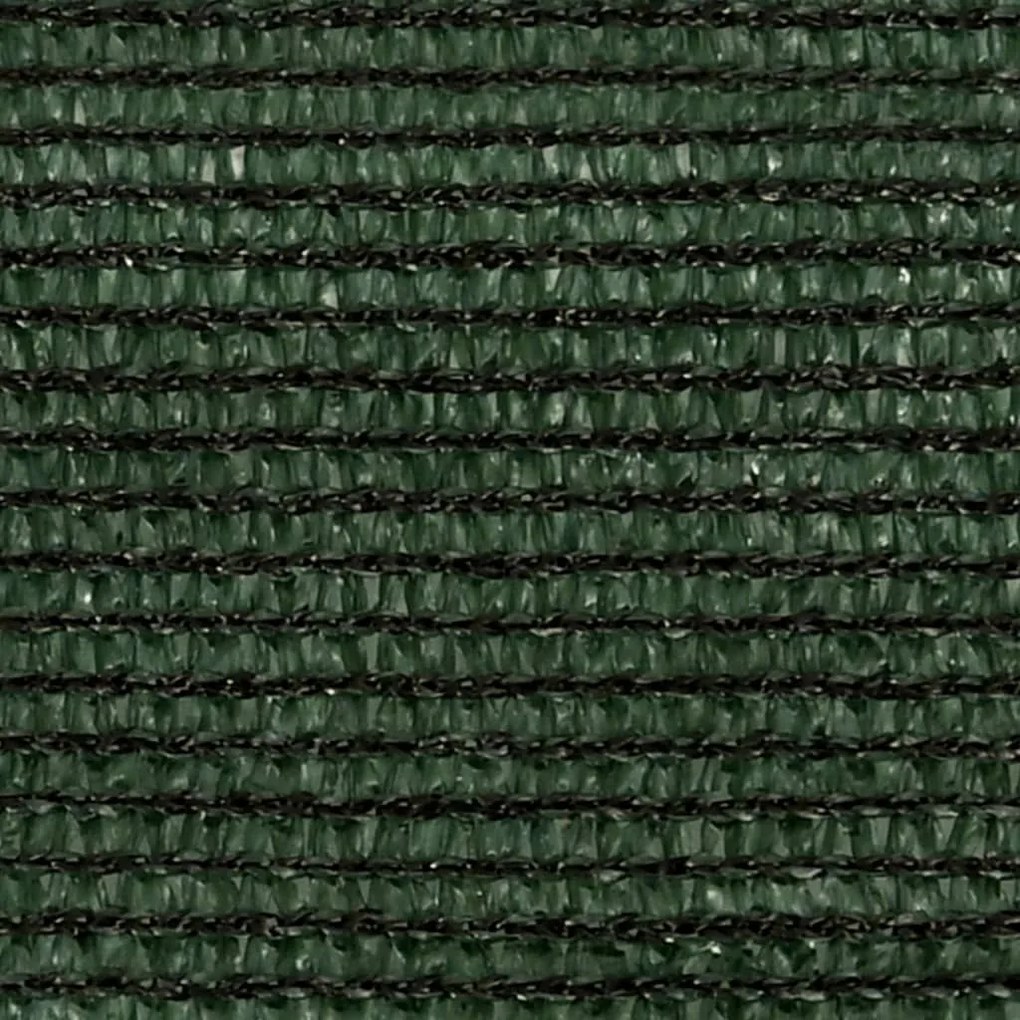 Πανί Σκίασης Σκούρο Πράσινο 3,6 x 3,6 x 3,6 μ. από HDPE 160 γρ./μ² - Πράσινο