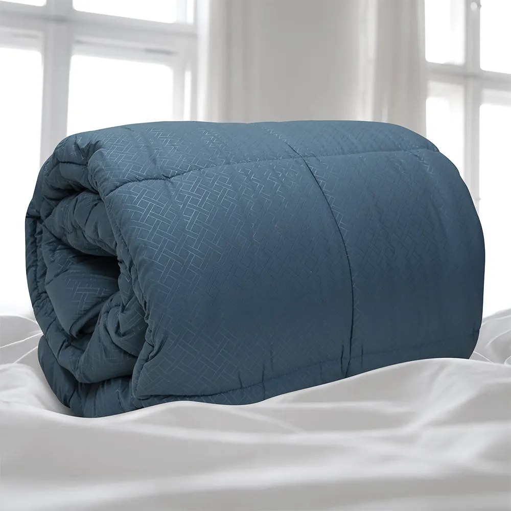 LINO ΠΑΠΛΩΜΑ COLCHA BLUE 160X220