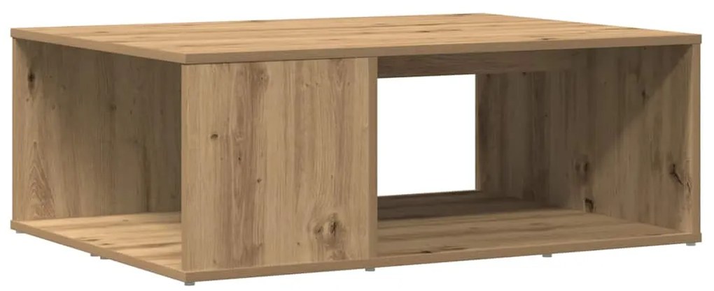 Τραπεζάκι σαλονιού Artisan Oak 90x67x33 cm Κατασκευασμένο ξύλο 856553