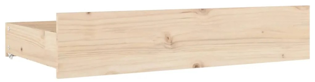 vidaXL Πλαίσιο Κρεβατιού με Συρτάρια 120x190 εκ. Small Double