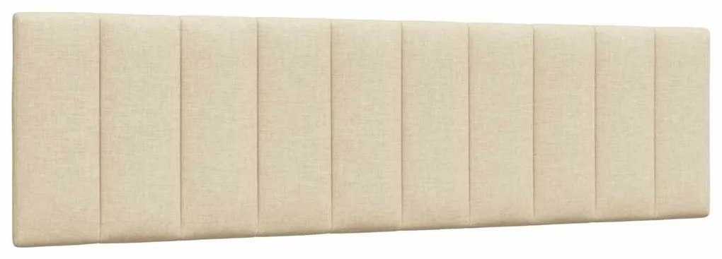 vidaXL Μαξιλάρι για Κεφαλάρι Hanko Κρεμ 180 εκ. Υφασμάτινο