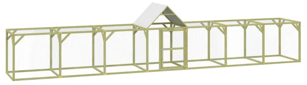 vidaXL Κοτέτσι 700x100x150 εκ. από Μασίφ Εμποτισμένο Ξύλο Πεύκου