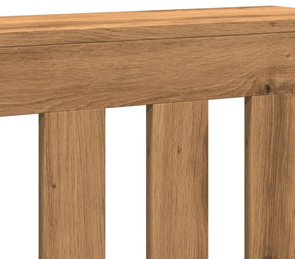 vidaXL Κάλυμμα Καλοριφέρ Αρτισιανή Δρυς 149x20x82εκ Επεξεργασμένο Ξύλο