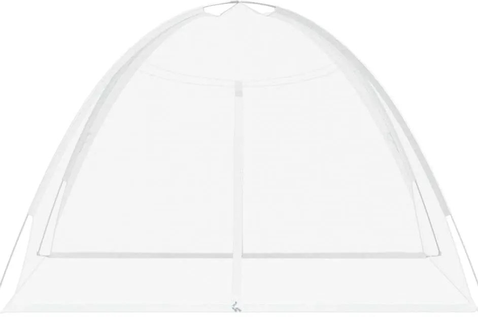 vidaXL Κουνουπιέρα Mongolia με Πόρτες 200 Δίχτυ Λευκό 200x200x135 εκ.