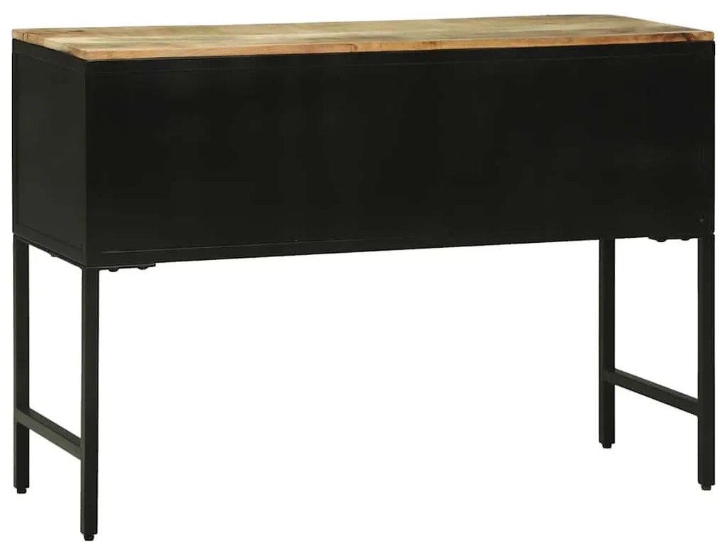 vidaXL Τραπέζι κονσόλας Καφέ 100 x 35 x 70 εκ. Μασίφ ξύλο μάνγκο