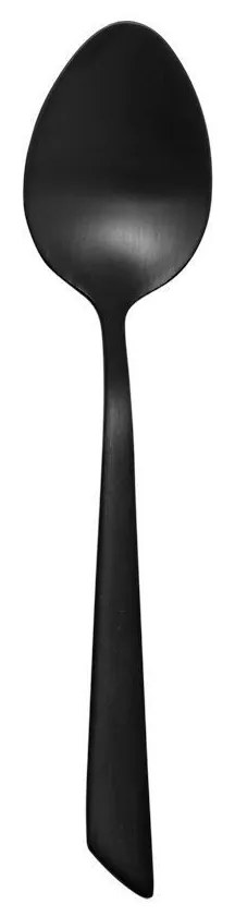 Estia Κουτάλι Γλυκού Edge Black Ανοξείδωτο Ατσάλι 18/0 Μαύρο Ματ