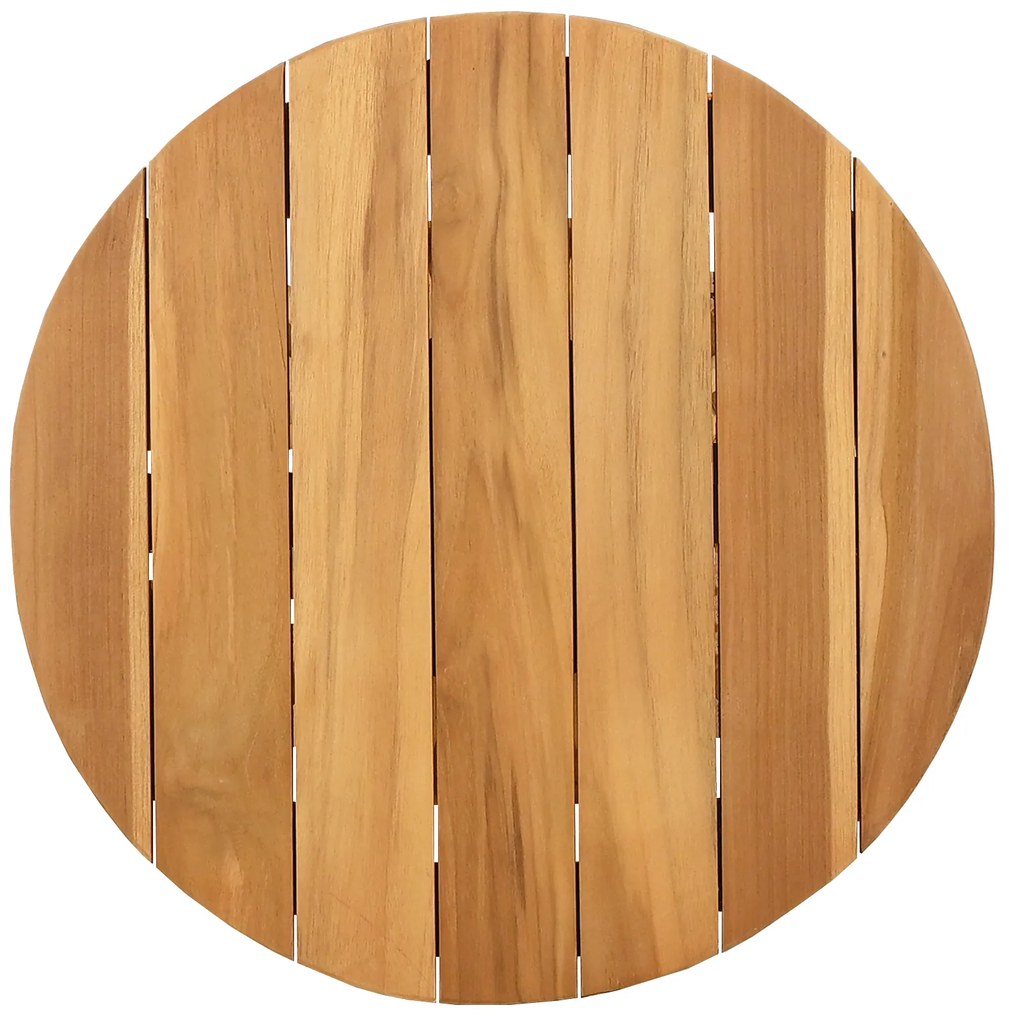 vidaXL Τραπέζι Κήπου Ø50x49.5 εκ. Μασίφ Ξύλο Teak