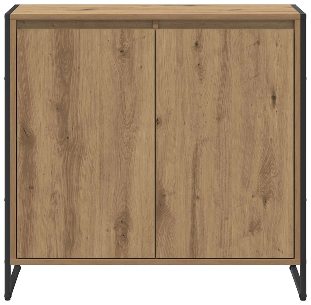 vidaXL Βοηθητικό ντουλάπι Καρυδιά Χειροποίητης Εργασίας