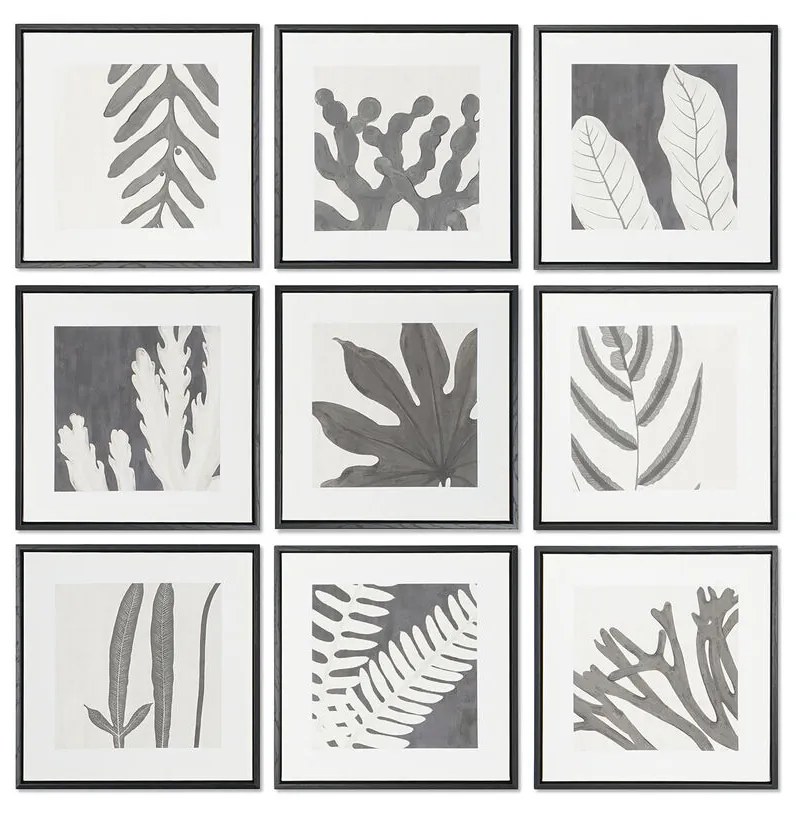 Καμβάς DKD Home Decor πολυστερίνη Καμβάς 40 x 4 x 40 cm