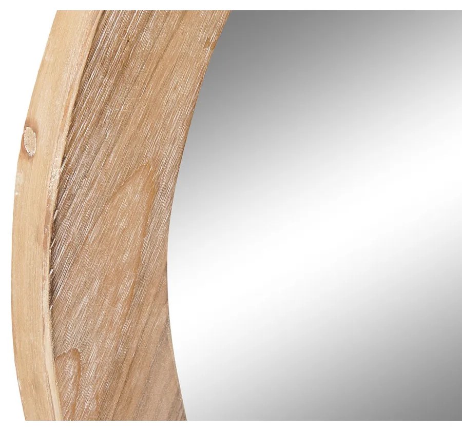 Τοίχο καθρέφτη DKD Home Decor Καφέ Φυσικό Alpino 66 x 5 x 66 cm
