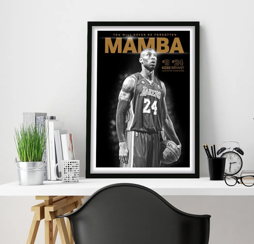 Πόστερ &amp; Κάδρο Kobe Bryant SNK255 21x30cm Εκτύπωση Πόστερ (χωρίς κάδρο)