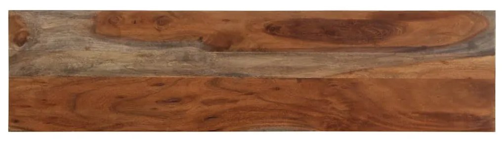 Τραπέζι κονσόλας 120x30x76 cm μασίφ ξύλο ακακίας - Καφέ