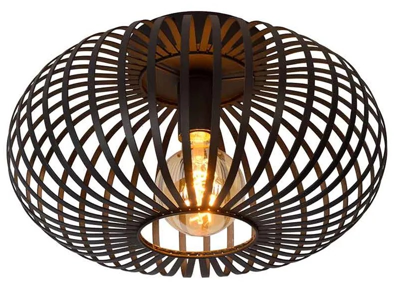 Φωτιστικό Οροφής Lucide 78174-40-30 MANUELA Μαύρο Ματ (Black Mat)