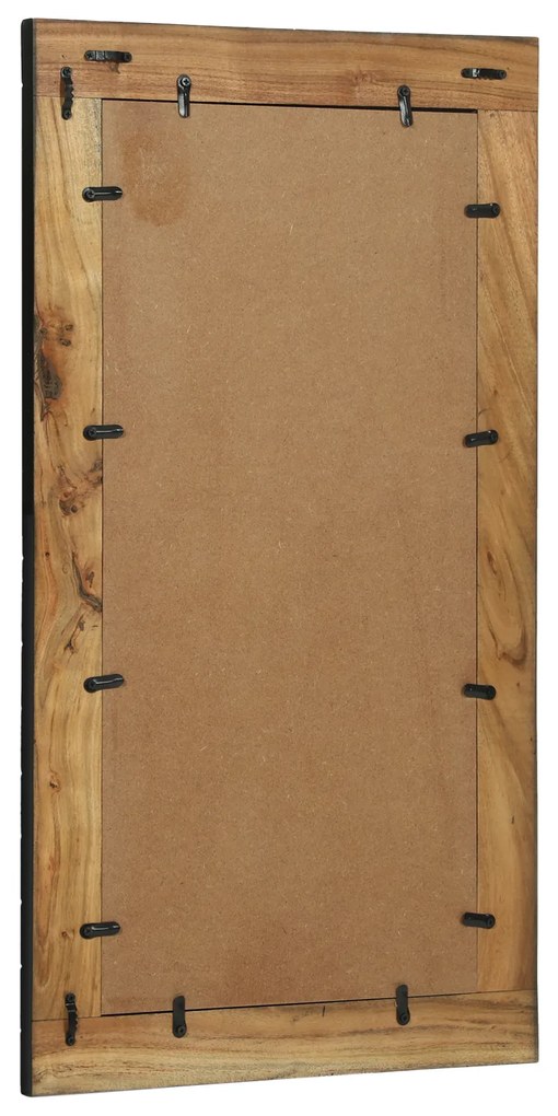 vidaXL Καθρέφτης  90x2x50 cm Συμπαγές Ξύλο Ακακίας