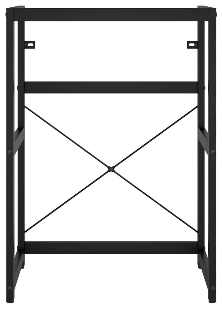 ΈΠΙΠΛΟ ΜΠΑΝΙΟΥ ΜΑΥΡΟ 59 X 38 X 83 ΕΚ. ΣΙΔΕΡΕΝΙΟ 338500