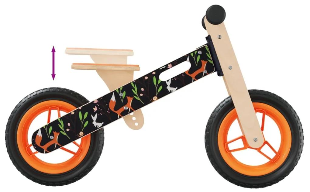 vidaXL Ποδήλατο Ισορροπίας για Παιδιά Πορτοκαλί Εκτύπωση