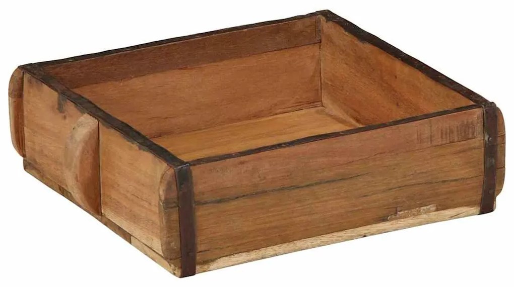 vidaXL Δίσκος με αποθήκευση 2 pcs Καφέ 31 x 29 x 10 εκ