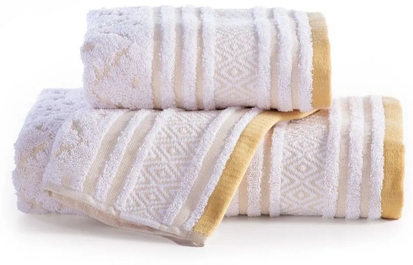 Πετσέτα Wilmete Yellow Nef-Nef Σώματος 70x140cm 100% Cotton