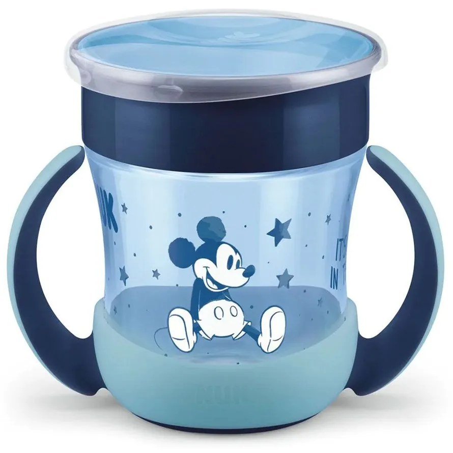 Ποτηράκι Παιδικό Evo Mini Magic Cup Night Mickey 160ml Blue Nuk 160ml Polypropylene