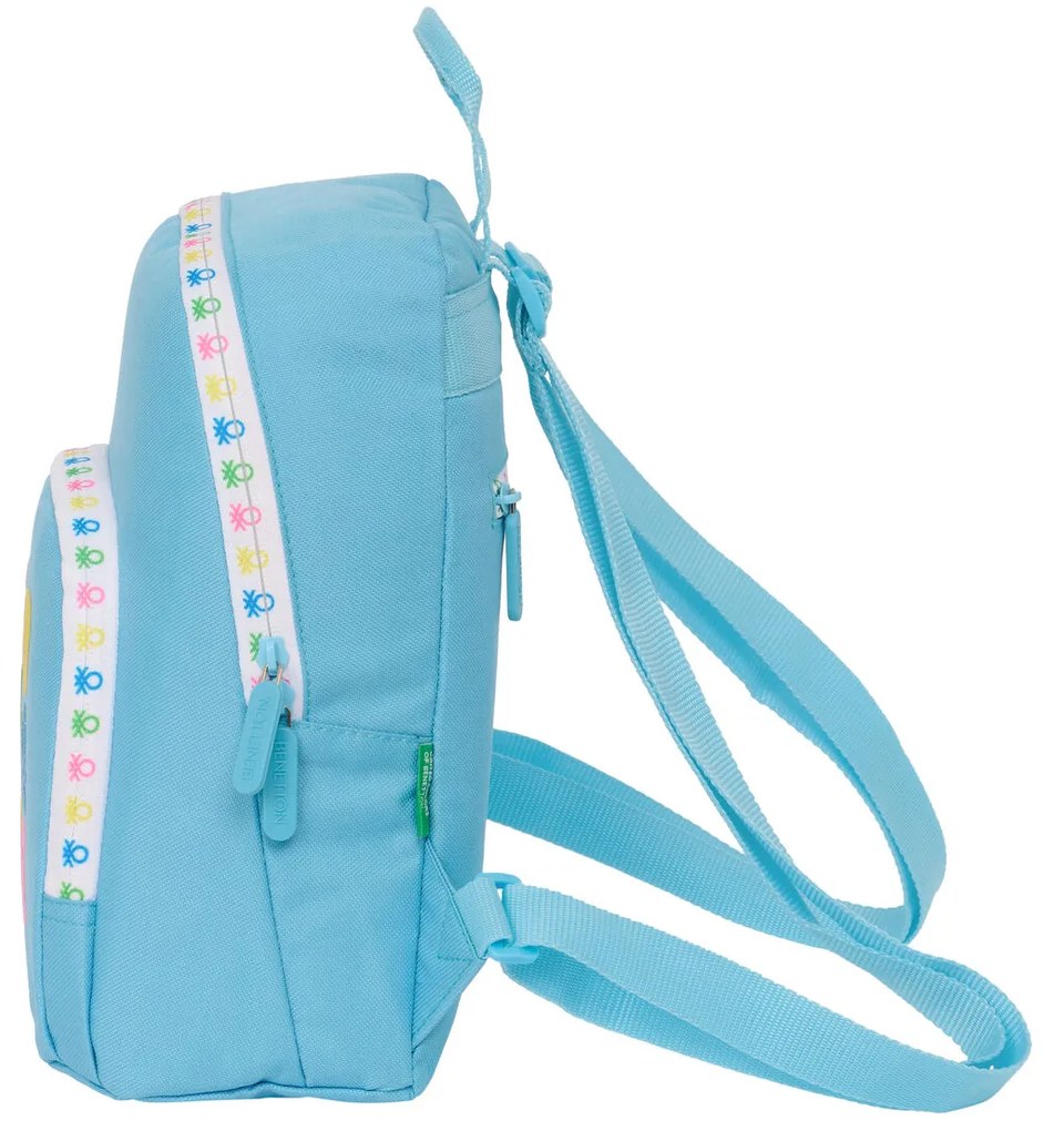 Σακίδιο Benetton Spring Mini Celeste 25 x 30 x 13 cm