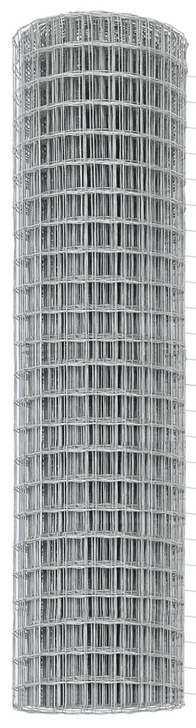 vidaXL Euro Fence με 7 Στηρίγματα 1.2x10μ Γαλβανισμένο Ατσάλι