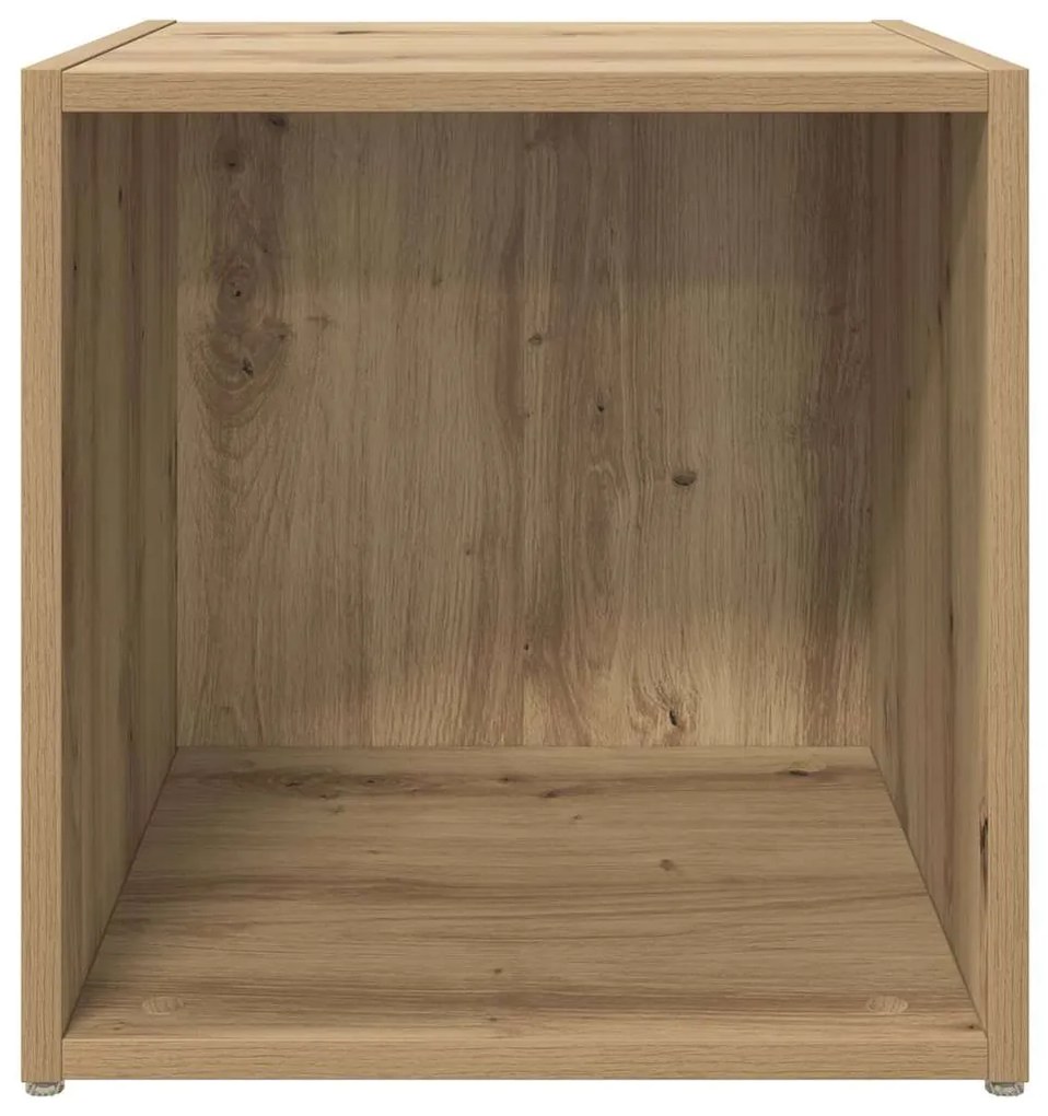 vidaXL Ντουλάπι TV 4 pcs Καφέ 37 x 35 x 37 εκ Επεξεργασμένο ξύλο