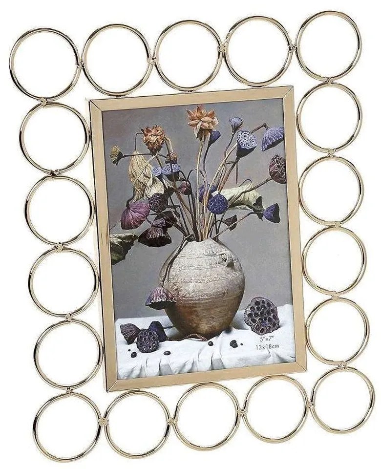 Κορνίζα FAM206 15x20cm Gold Espiel Metal