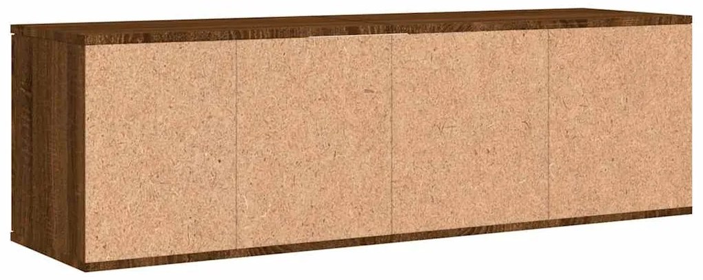 vidaXL Έπιπλο Τηλεόρασης Καφέ Δρυς 120x34x37 εκ. Επεξ. Ξύλο