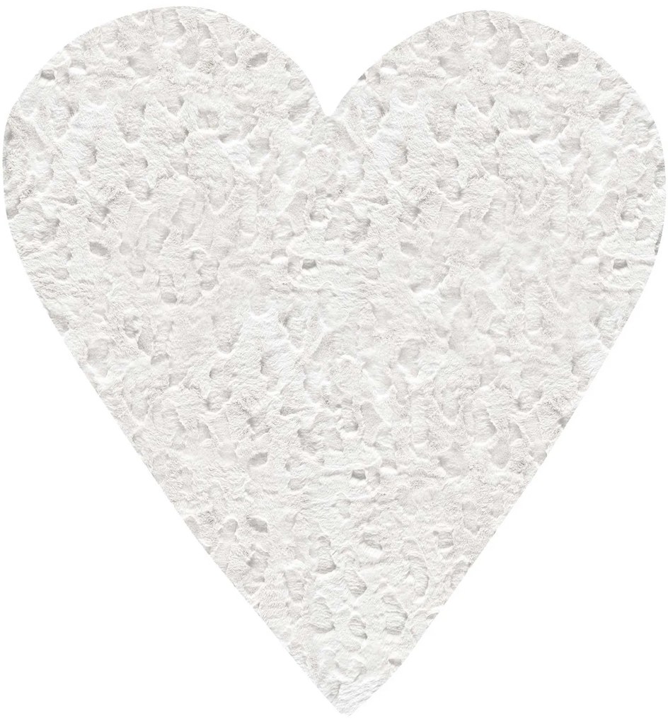 Παιδικό Χαλί GLACIAL WHITE HEART 120 x 120 εκ.