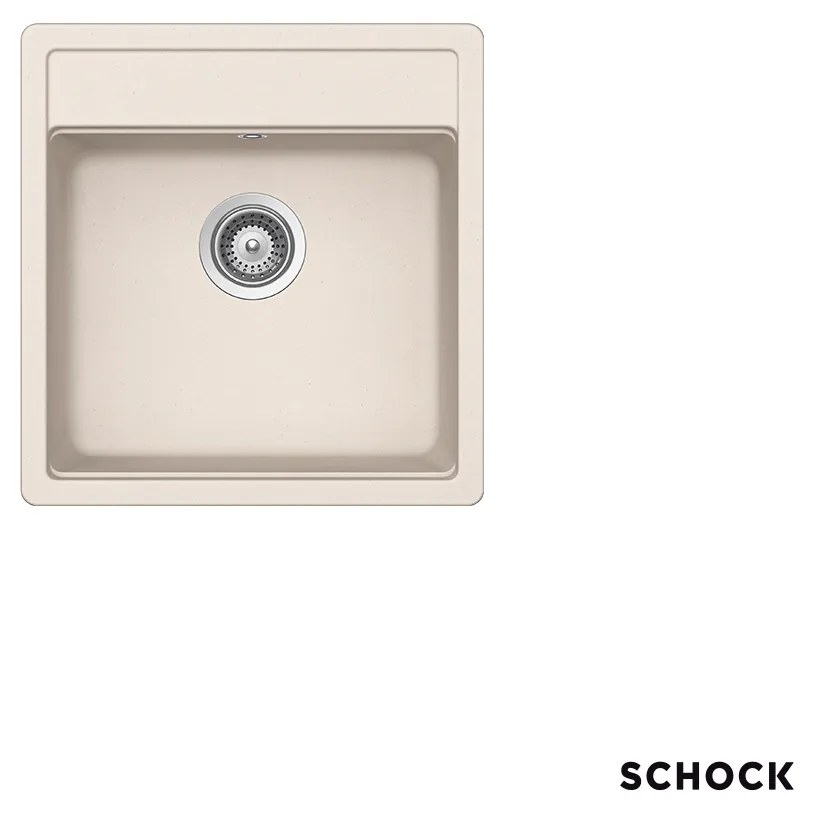 Schock Cristalite Manhattan Νεροχύτης Ένθετος 49x51εκ Everest
