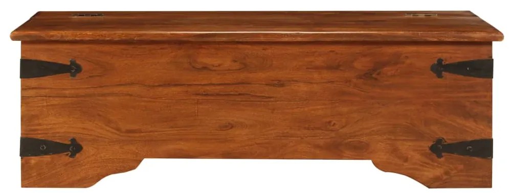 vidaXL Τραπεζάκι Σαλονιού 110x55x35εκ Μασίφ Ξύλο Ακακία/Μελί Φινίρισμα