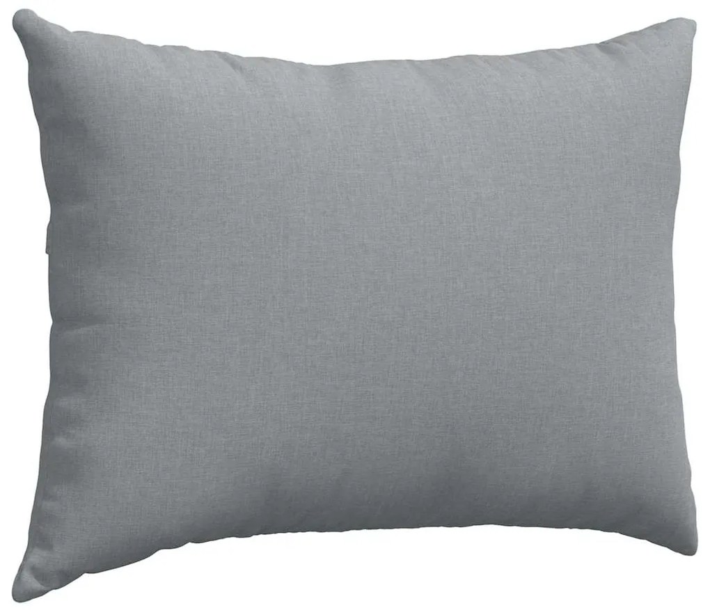 vidaXL Μαξιλάρι Καναπέ 2 pcs Ανοιχτό γκρι 70 x 50 cm ύφασμα