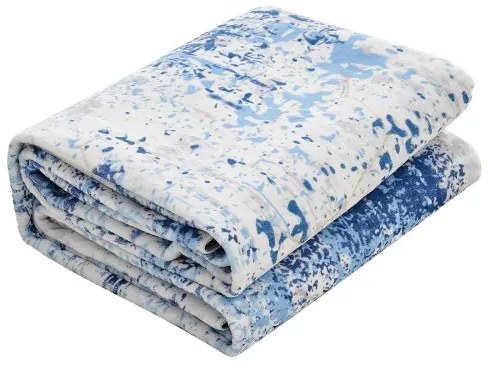 VEVOR Large Area Rug 5x7 ft Anti-Skid and Tear-Resistant Floor Mat Modern Blue