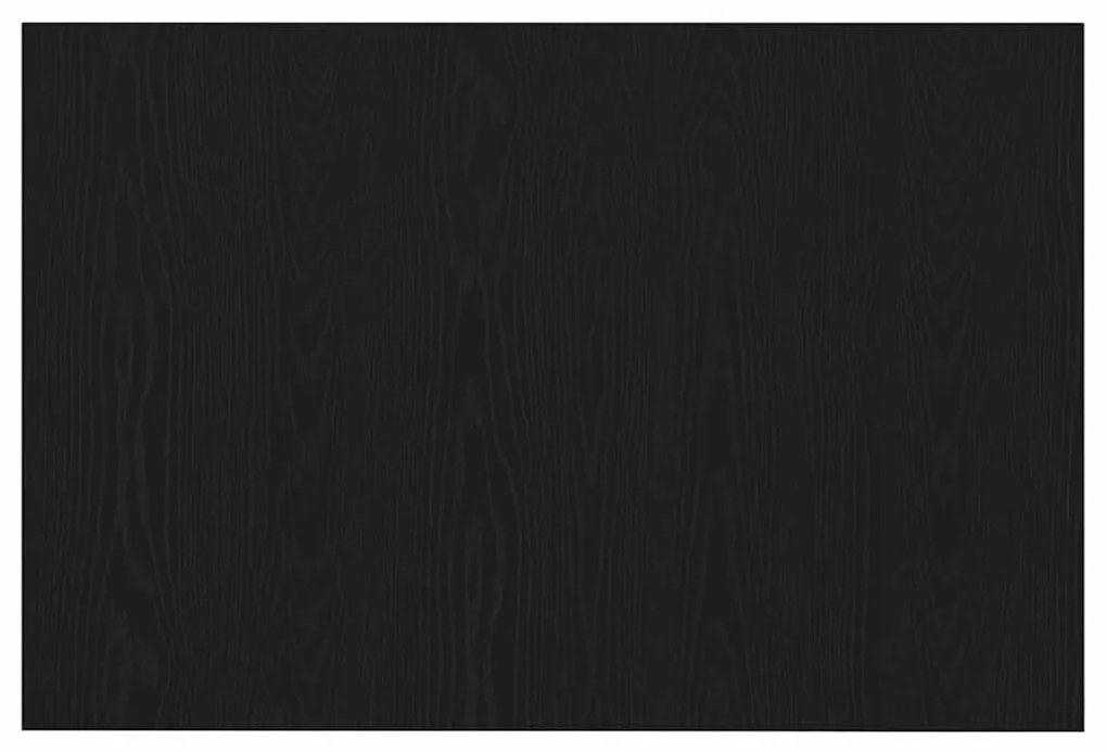 vidaXL Κεφαλάρι Μαύρη δρυς 120 x 1,5 x 80 εκ. Επεξεργασμένο ξύλο
