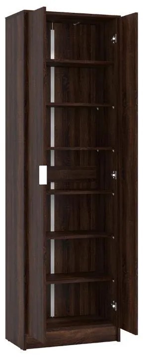 Παπουτσοθήκη Νeo Dark Sonoma 60x33x191.5 εκ. 60x33x191.5 εκ.