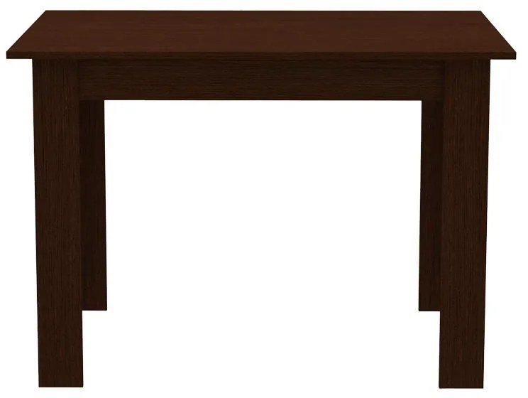 Τραπέζι Manka μελαμίνη σε wenge απόχρωση 110x80x77εκ 110x80x77 εκ.