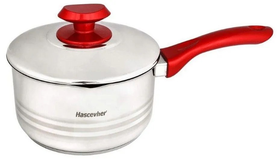 Κατσαρολάκι Γάλακτος ISF3TTCLK0318027 Φ18cm Inox-Red Isfa Metal 18 cm Ανοξείδωτο Ατσάλι