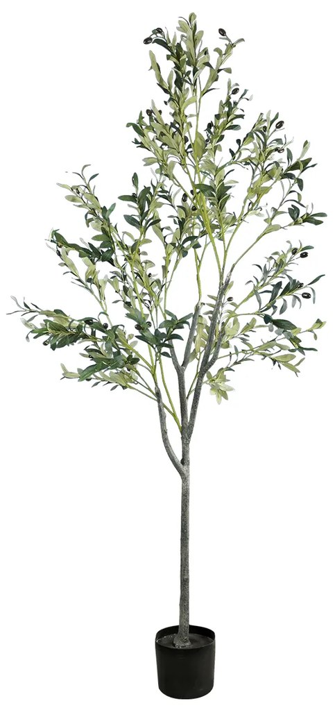 GloboStar® Artificial Garden OLIVE TREE 20054 Τεχνητό Διακοσμητικό Φυτό Ελιά Υ180cm