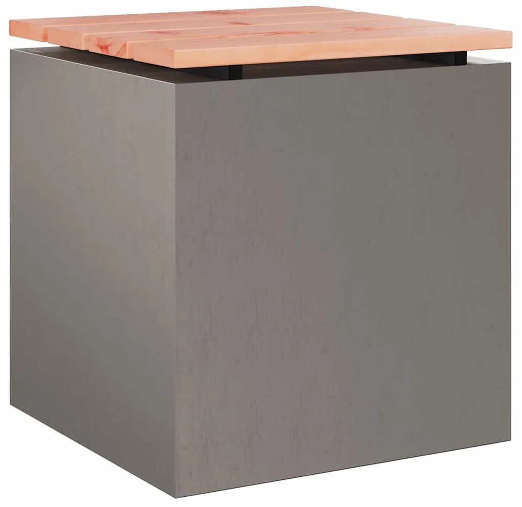 vidaXL Παγκάκι κήπου Σκ rusty 40 x 40 x 43 cm