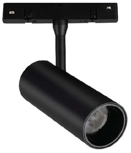 Σποτ Led Ento VK/04628/TR/DA/2/B/W Για Στρογγυλή Μαγνητική Ράγα Dali 48V 3000K 10W 640lm CRI>90 Για Διάμετρο 2m Black VKLed
