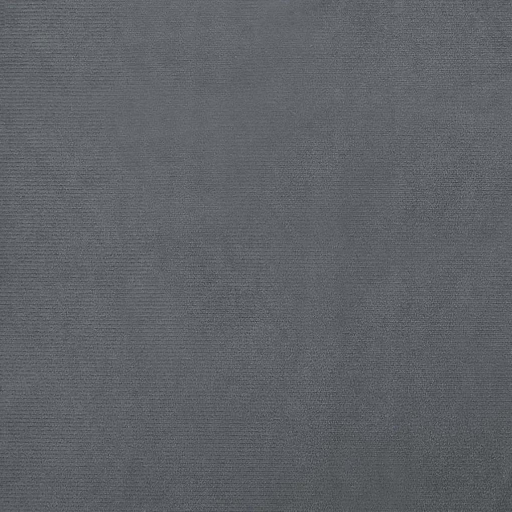 Κρεβάτι Σκύλου Σκούρο Γκρι 100 x 54 x 33 εκ. Βελούδινο - Γκρι