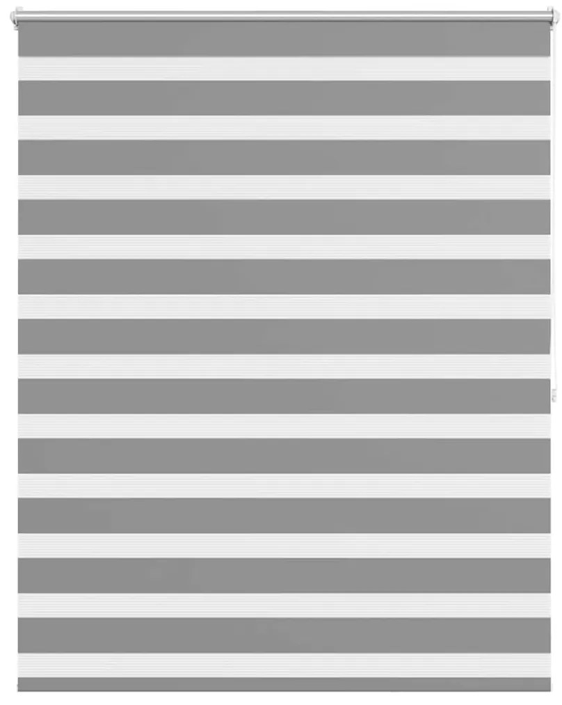 vidaXL Σύστημα Σκίασης Ρόλερ Zebra Γκρι 120 x 175 εκ.