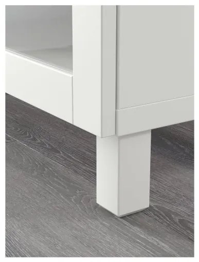 BESTÅ σύνθεση αποθήκευσης με πόρτες, 180x42x74 cm 891.399.23