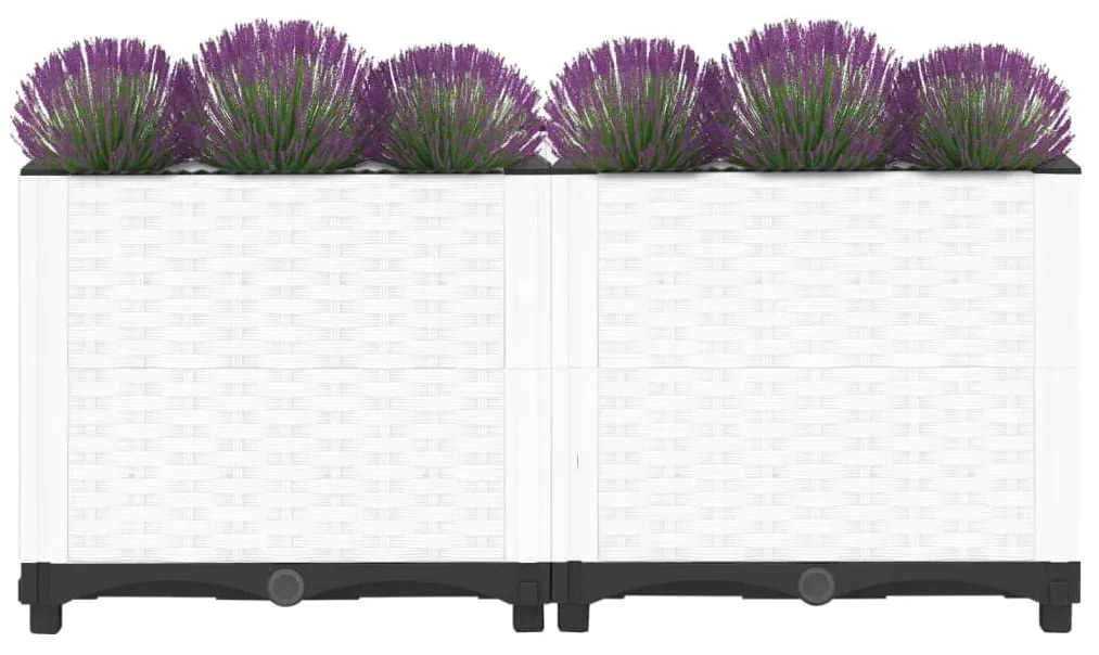 vidaXL Ζαρντινιέρα 80 x 40 x 38 εκ. από Πολυπροπυλένιο