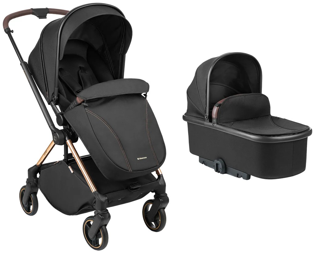 KIKKA BOO ΠΟΛΥΚΑΡΟΤΣΙ 2 ΣΕ 1 ΜΕ ΚΑΛΑΘΟΥΝΑ LANAH BLACK 31001020147